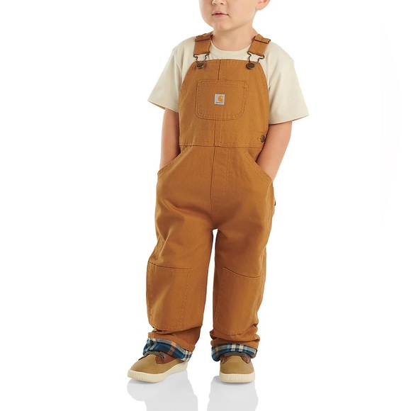 Carhartt Kids' Brown Overalls - Picture 1 of 11